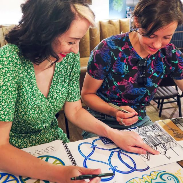 The TFT sketchbooks! 🎨

We had our sketchbooks on display during our Gallery's 4th anniversary event, giving everyone a behind-the-scenes look at how we created our Eastbourne Pier artworks. It was such a hit, with many people fascinated by the TFT creative process! 

Photographer @aleeharris_48