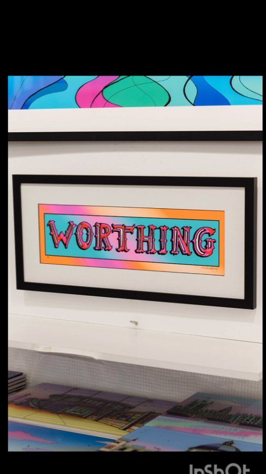 BESPOKE hand drawn lettering for your walls!
Stella has drawn each letter of the alphabet in a beautiful, intricate style that looks bold and striking as a modern piece of art on the wall.
We have created a 'Worthing' piece so far, but we are eager to design more, so get in touch for your own bespoke lettering artwork! Names of your town or city, family/friends or places 💙 

#twofacedtwins #worthingartgallery #twinartists #artistduo #bespoke #bespokeart #caligraphyart #lettering #caligraphy #handmade #handdrawn #sussextourism #sussexartwork #artistcommunity #artistcommission #worthingsigns #interiorstyling #striking #boldart #modernart #contemporaryartist #sunnyworthing #contemporaryhome